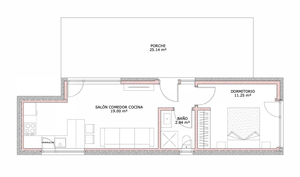 planos ejemplos casas contenedores marítimos